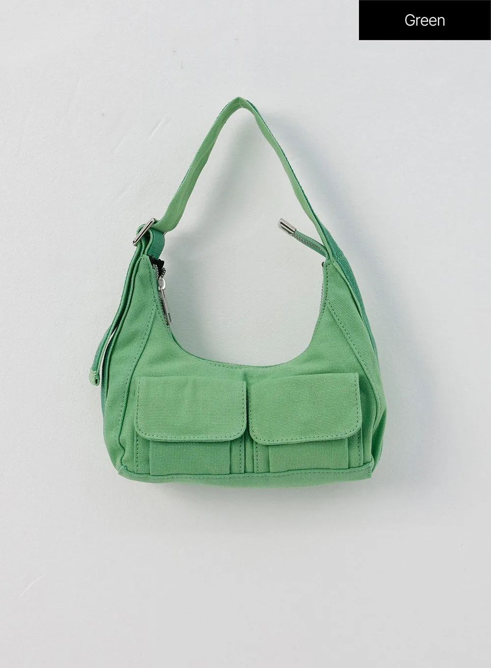 Cotton Pocket Shoulder Bag IS322