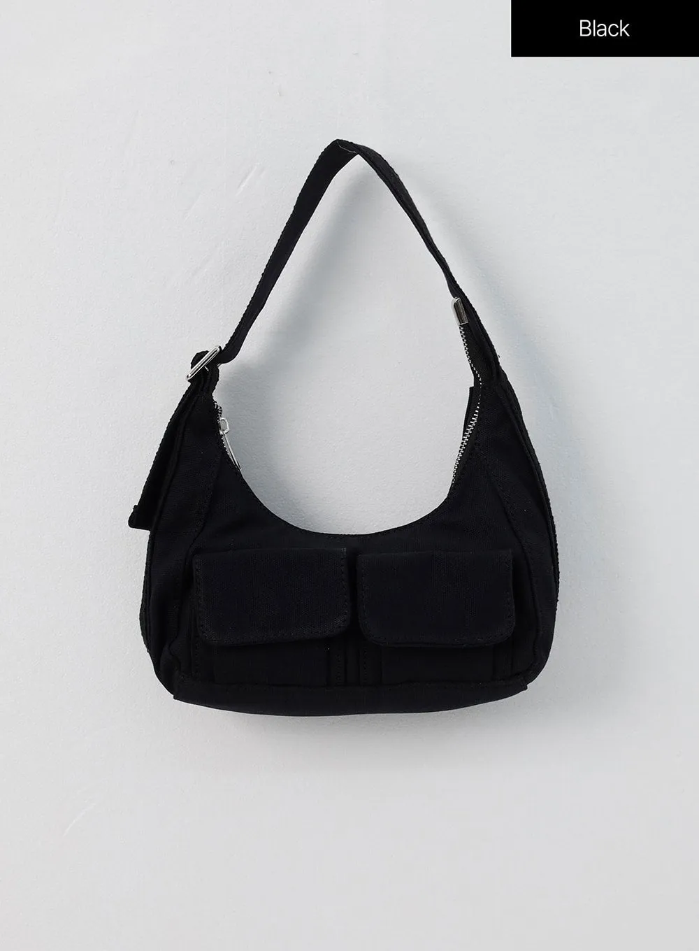 Cotton Pocket Shoulder Bag IS322