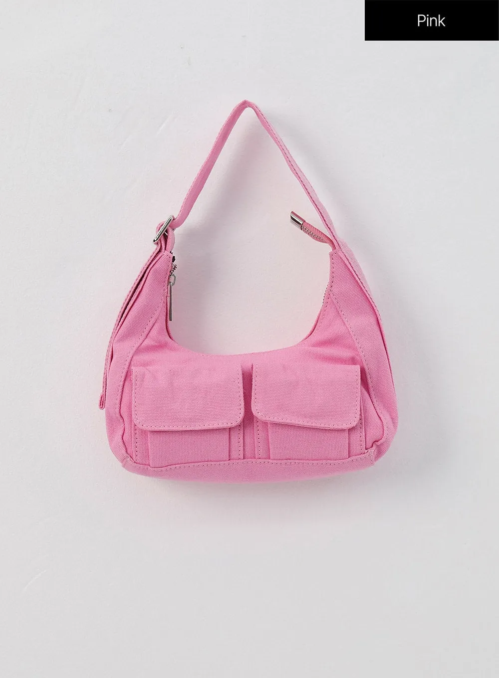 Cotton Pocket Shoulder Bag IS322