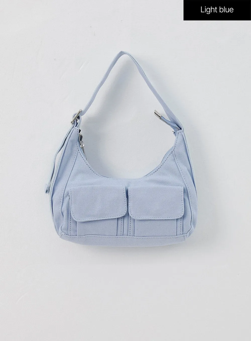 Cotton Pocket Shoulder Bag IS322
