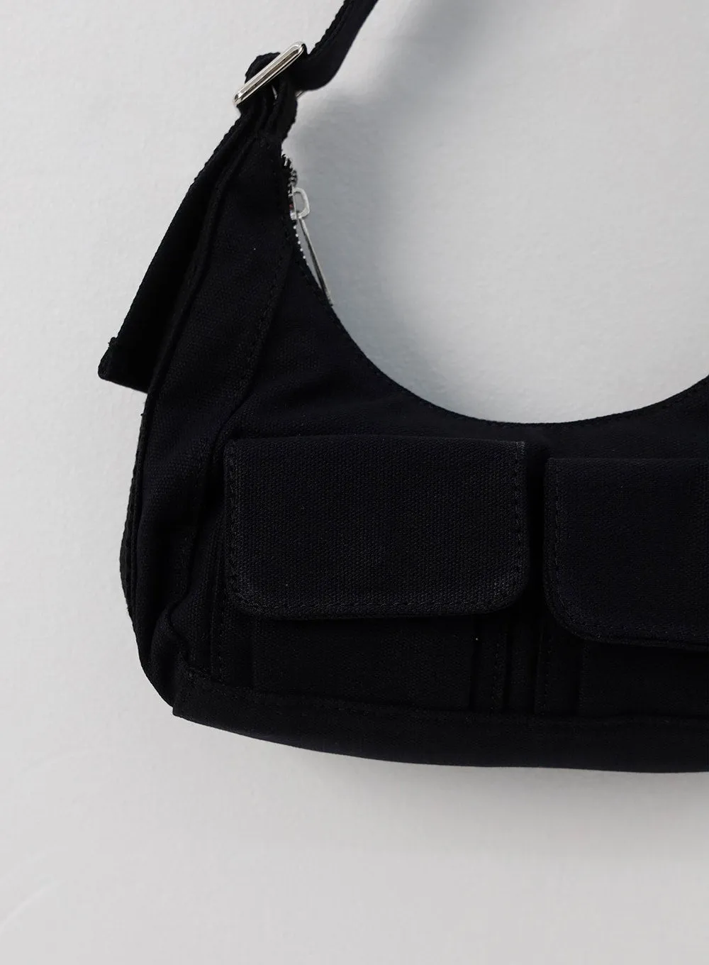 Cotton Pocket Shoulder Bag IS322