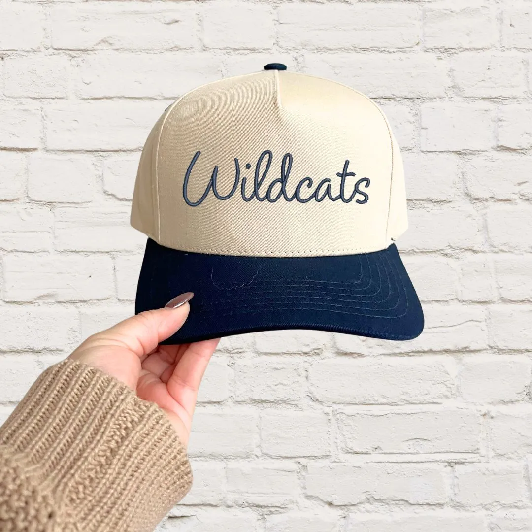 Custom Embroidered Two-Toned Trucker Hat