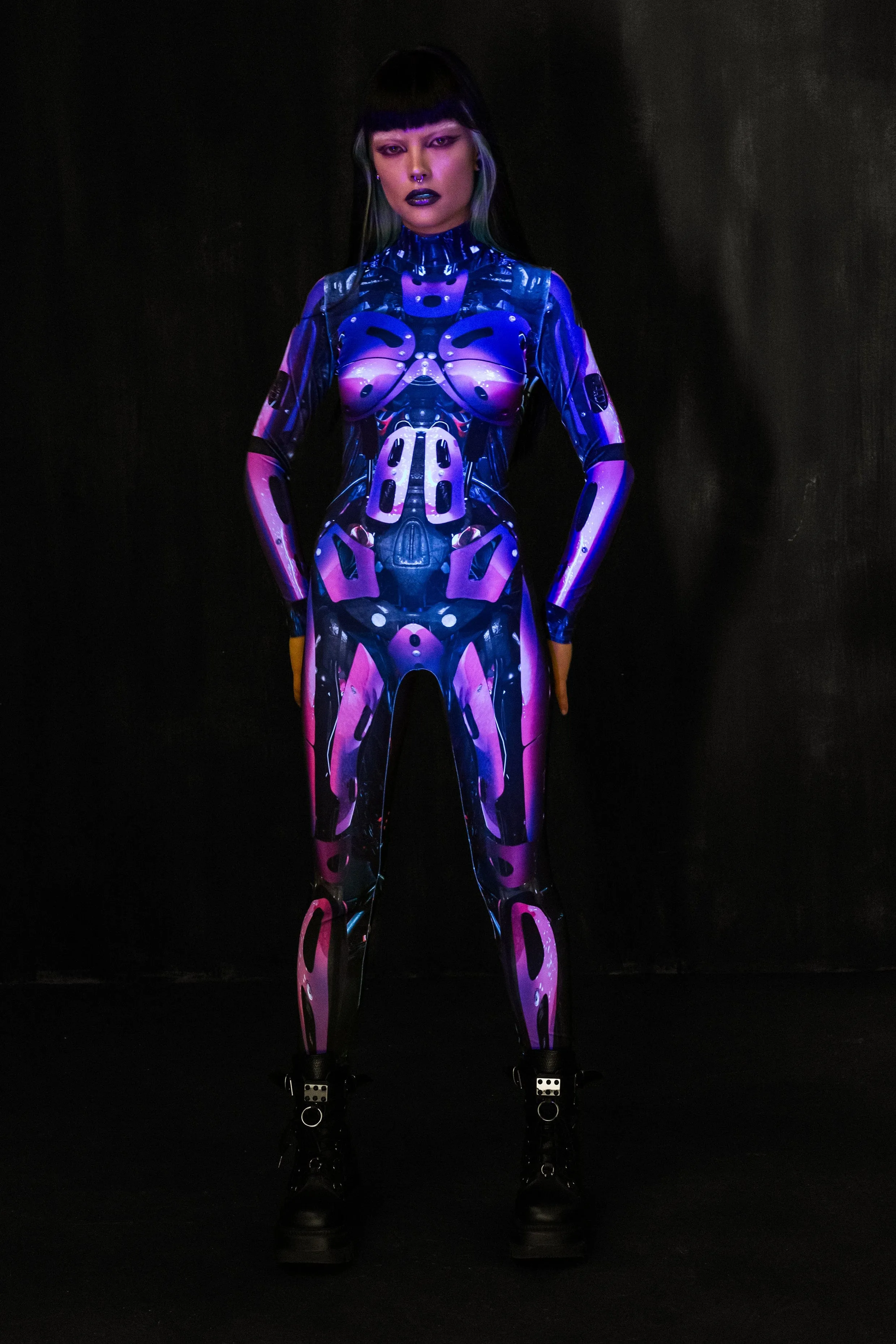 Cyberware Android Magenta Costume