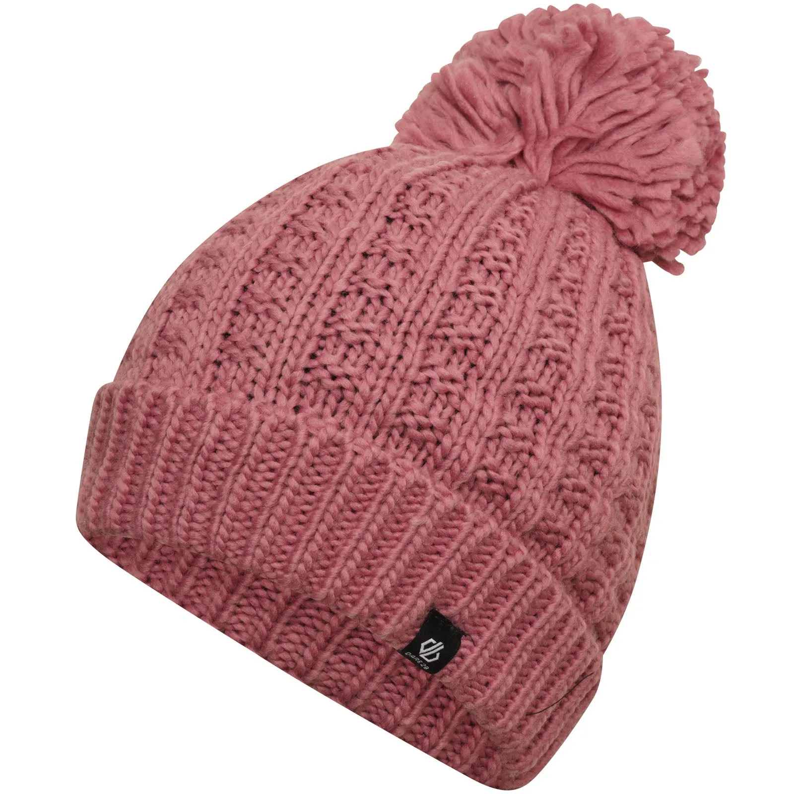 Dare 2b Womens Convoke Chunky Knit Bobble Hat