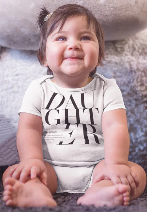 Daughter Logo Remix - Infant Bodysuit