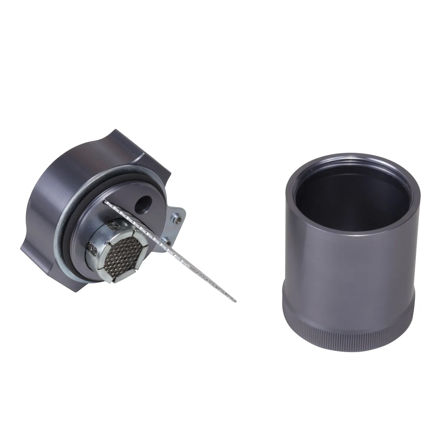 Dodge Challenger Charger 300C 6.1 Oil Separator Kit With Billet Aluminum Catch Can 05-10 - Reconditioned