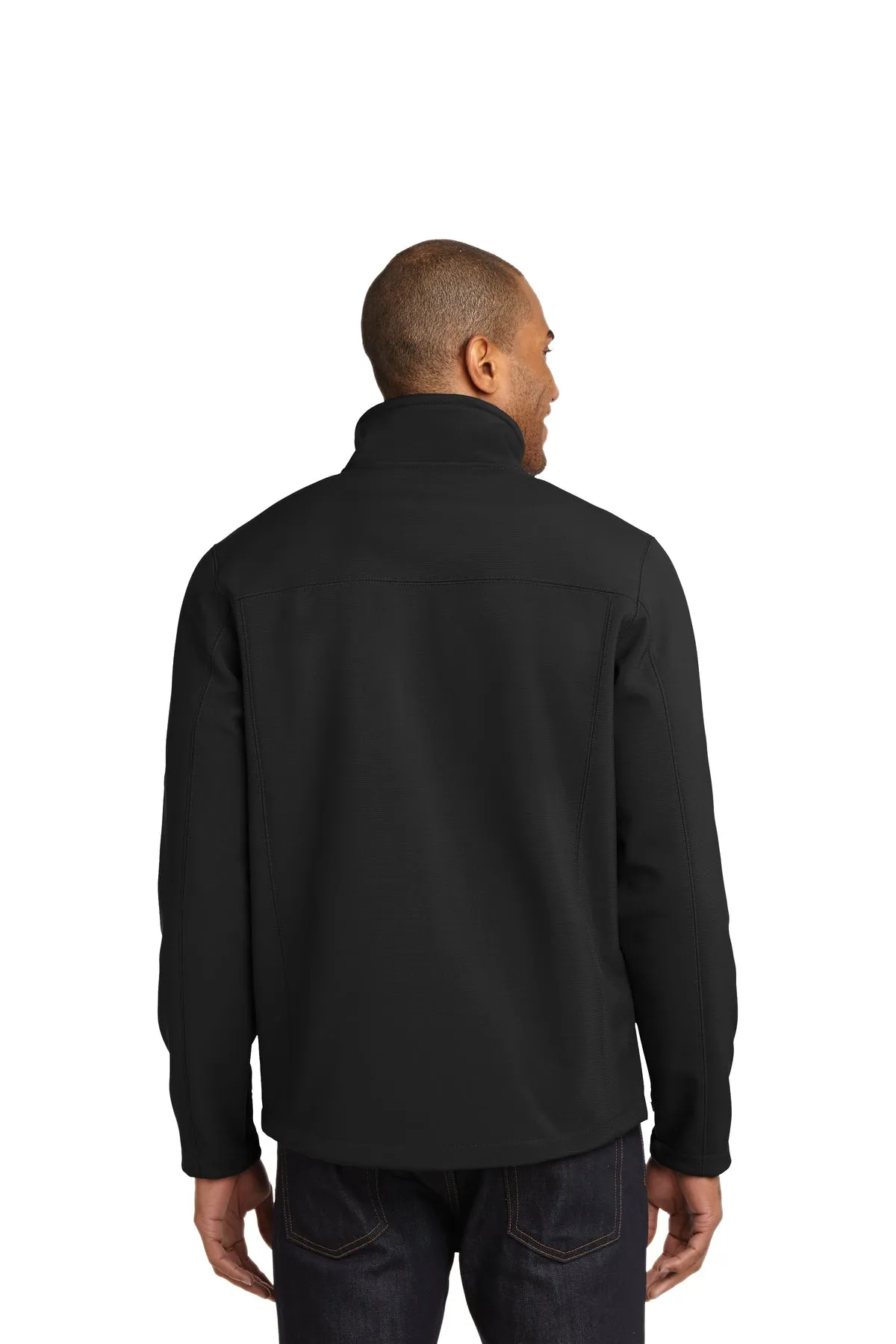 Eddie Bauer Rugged Ripstop Custom Soft Shell Jackets, Black