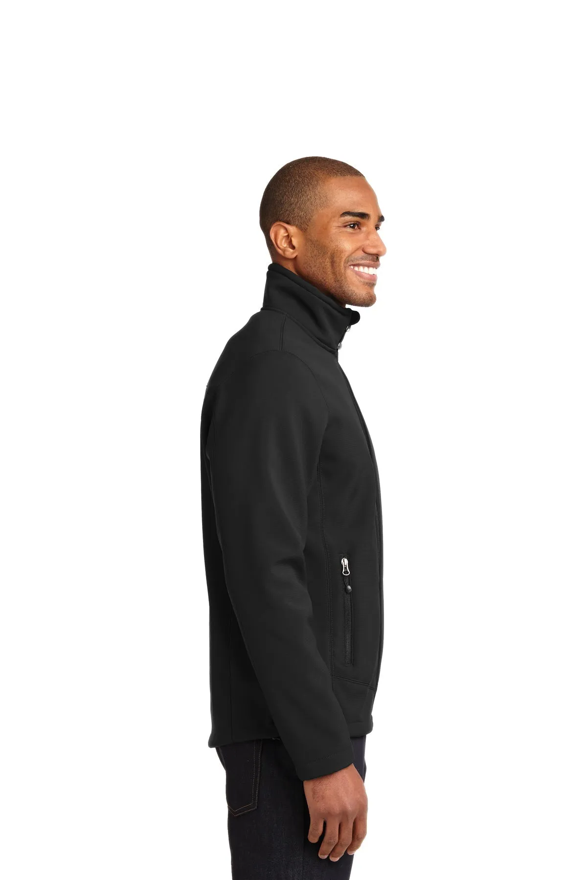 Eddie Bauer Rugged Ripstop Custom Soft Shell Jackets, Black