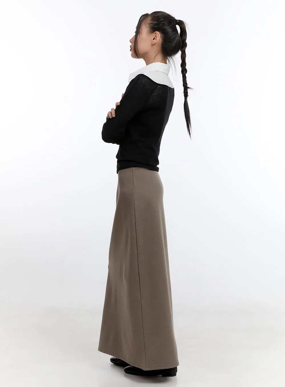 Elegant Essentials Maxi Skirt CN401