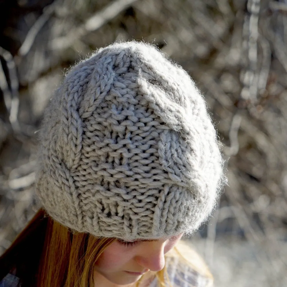 Eliza Beanie Knitting Pattern- 14Ply (HC28)