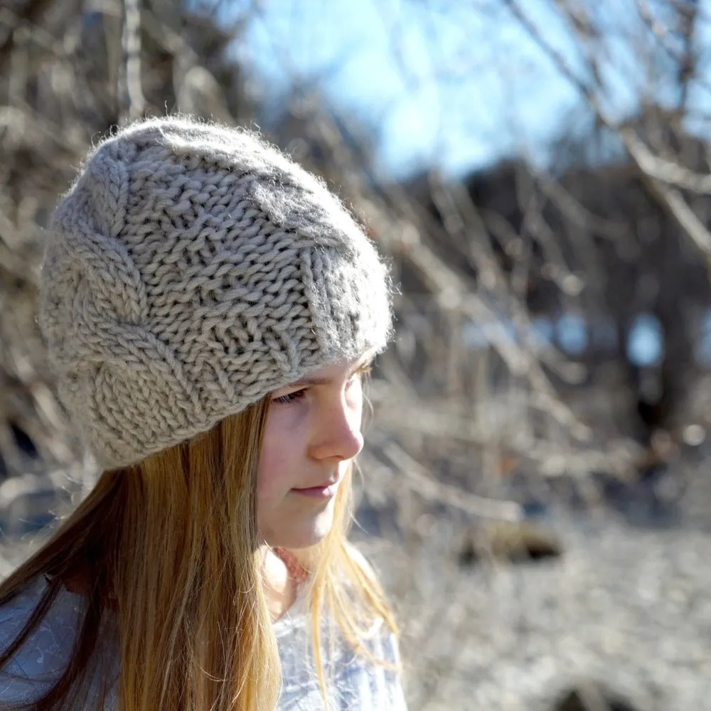 Eliza Beanie Knitting Pattern- 14Ply (HC28)