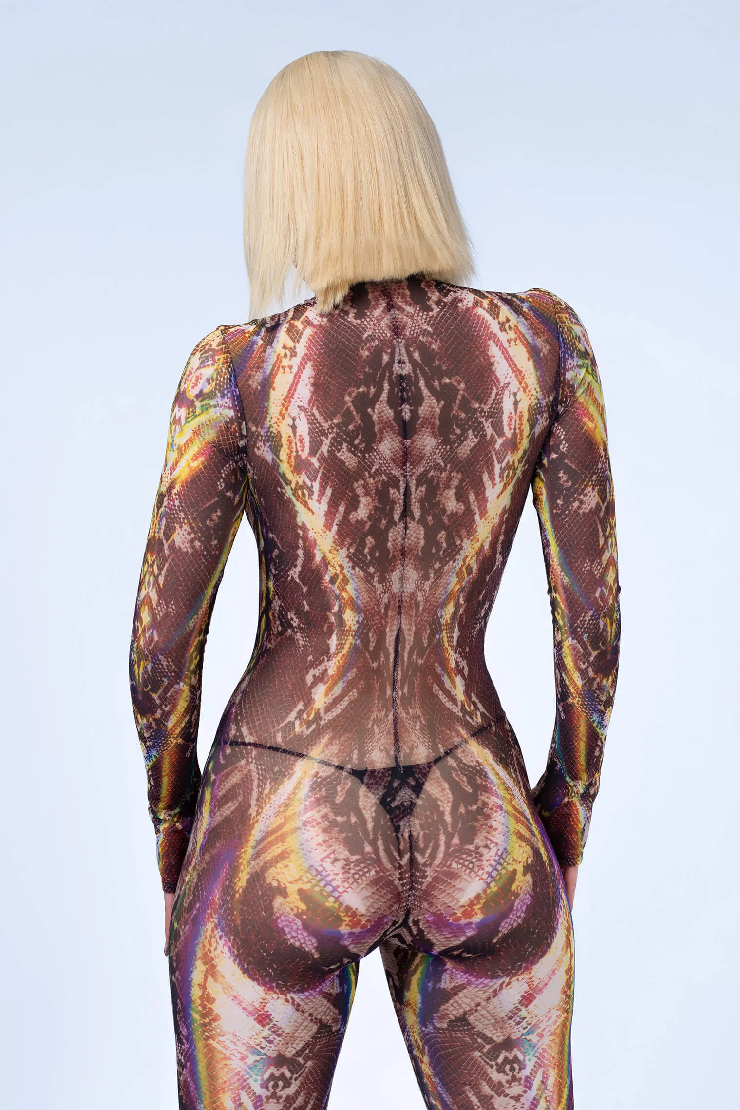 Exotic Skin Mesh Costume