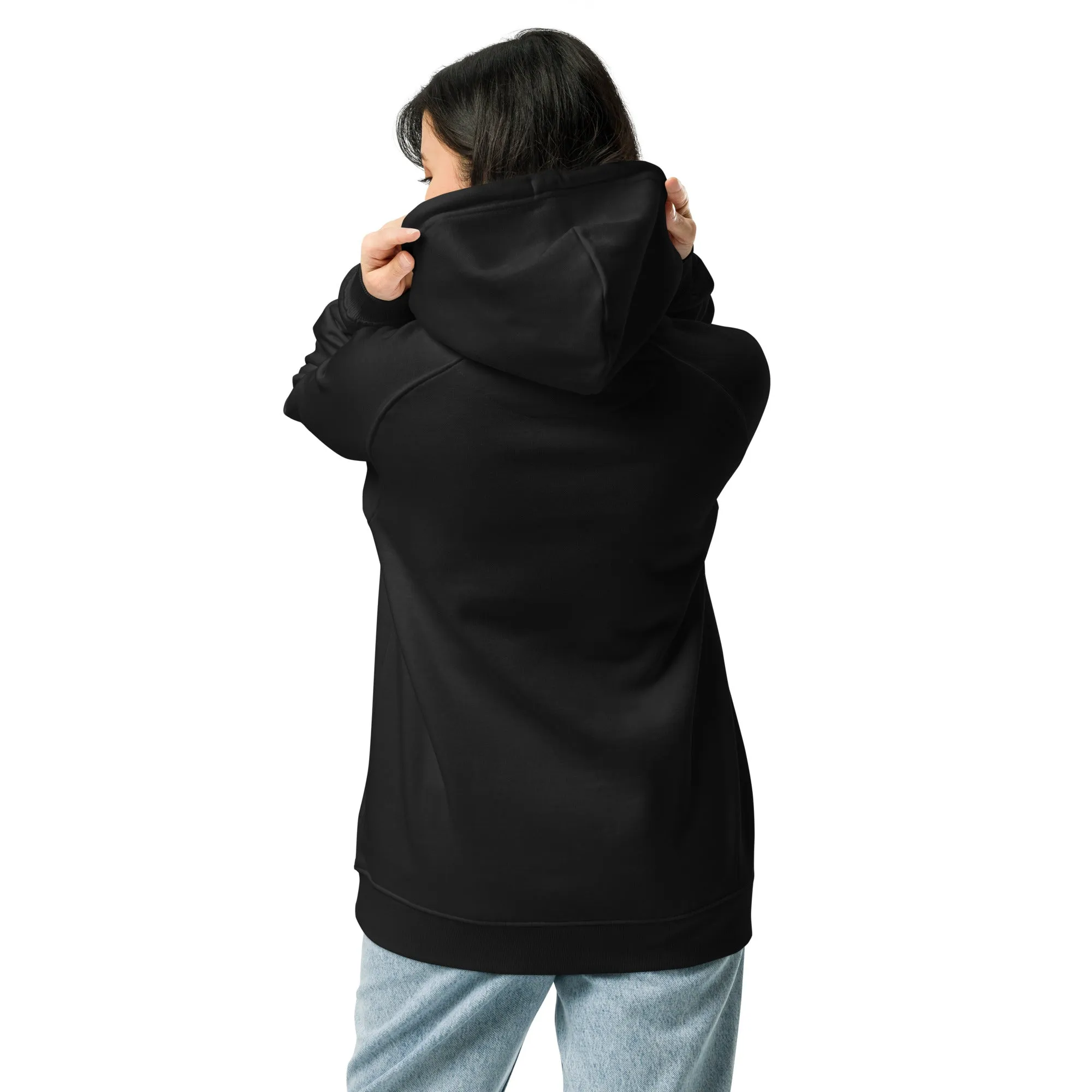 Fall Thanksgiving Graphic Women Eco Raglan Hoodie