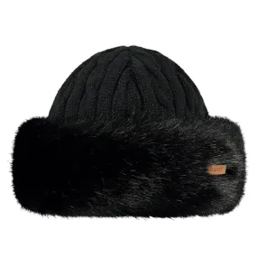 Faux Fur Cable Bandhat - Black