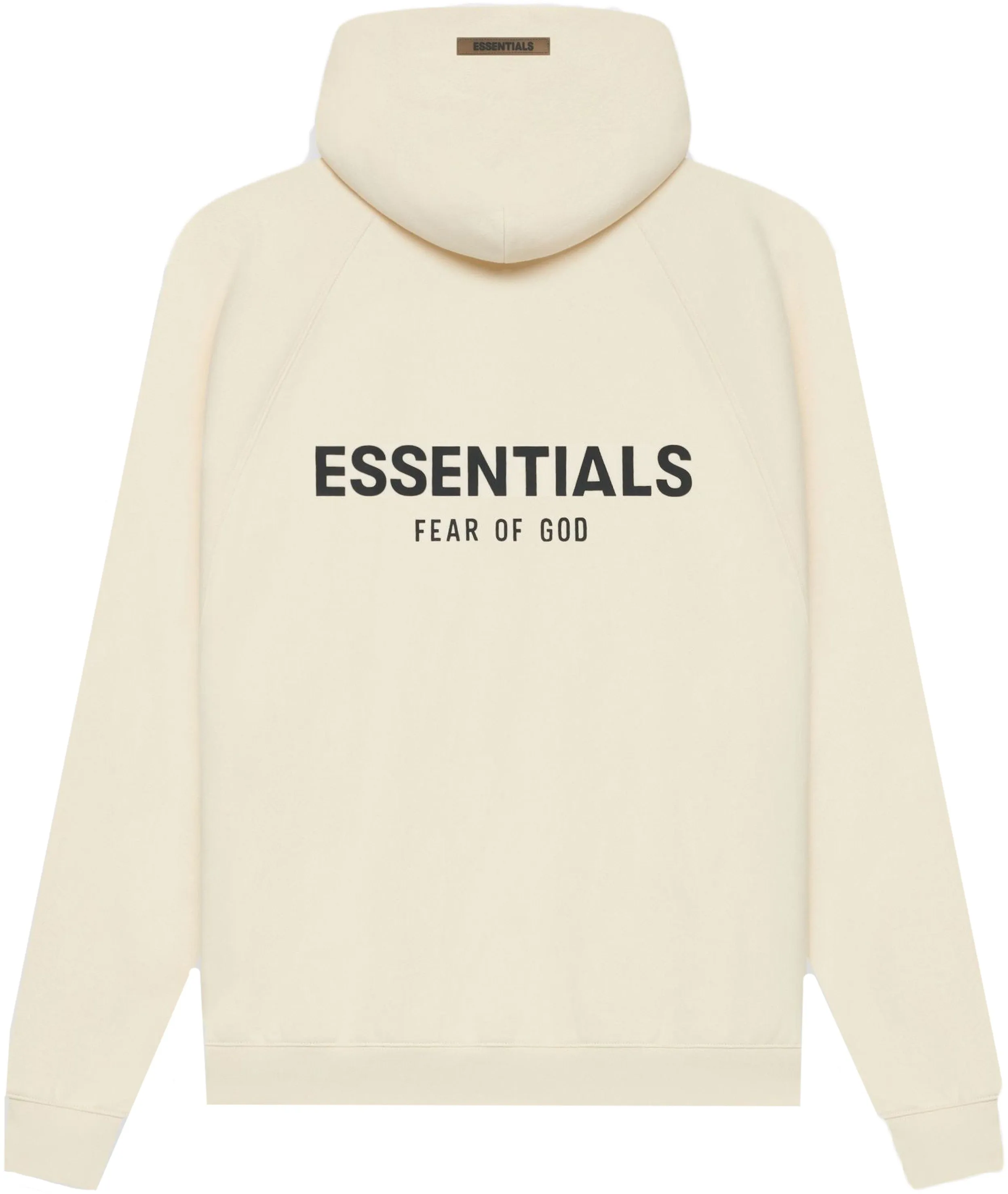 FEAR OF GOD ESSENTIALS HOODIE "CREAM" SS21