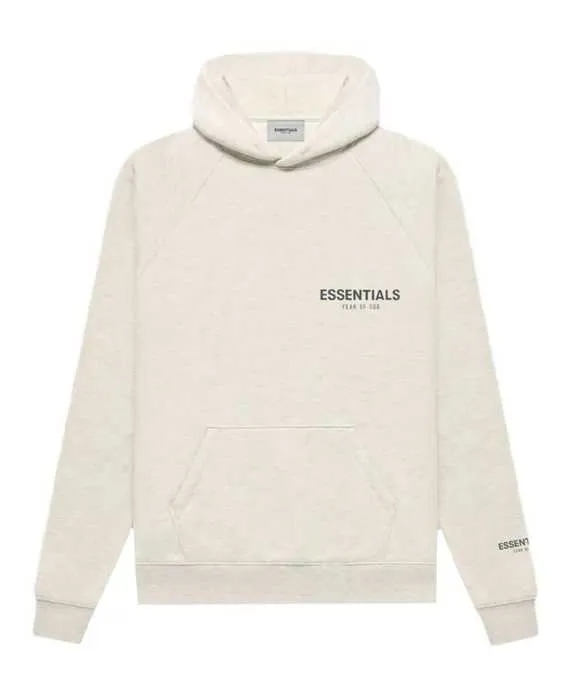 FEAR OF GOD ESSENTIALS HOODIE "OATMEAL" SS21