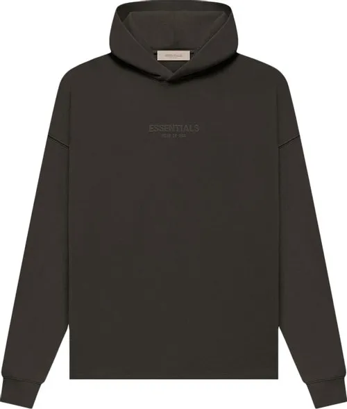FEAR OF GOD ESSENTIALS RELAXED HOODIE "OFF BLACK" FW22
