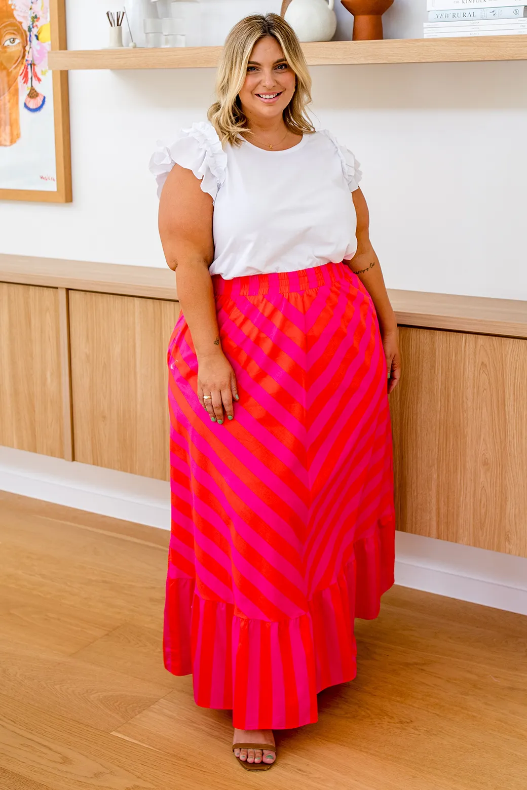 FINAL SALE | Penelope Maxi Skirt Delani Print