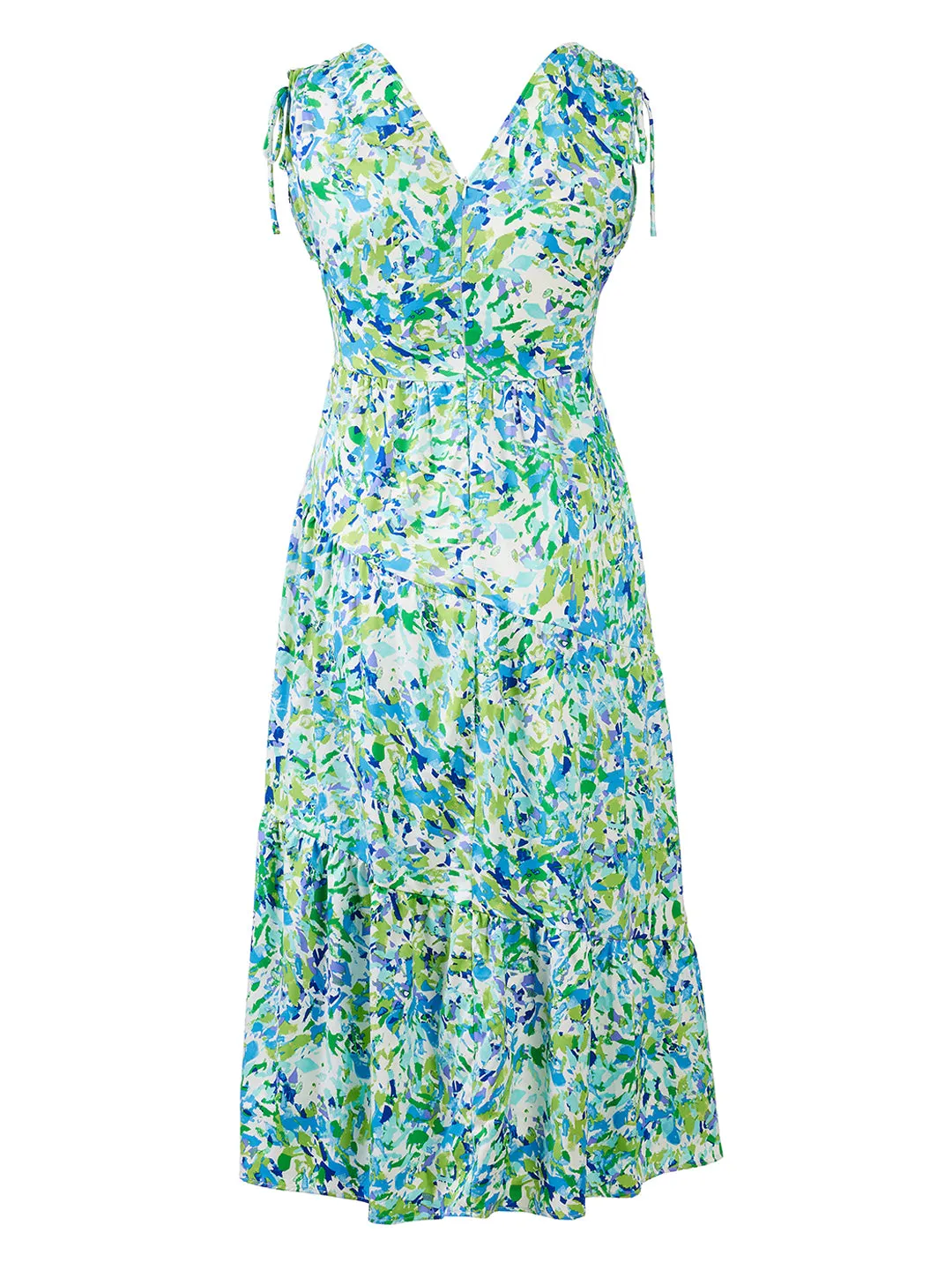 Floral Tiered Maxi Dress