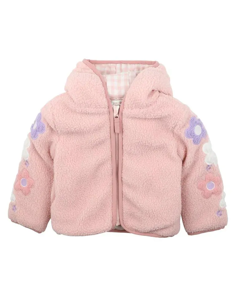 Fox & Finch FLOWER SHERPA JACKET 3-7 YRS