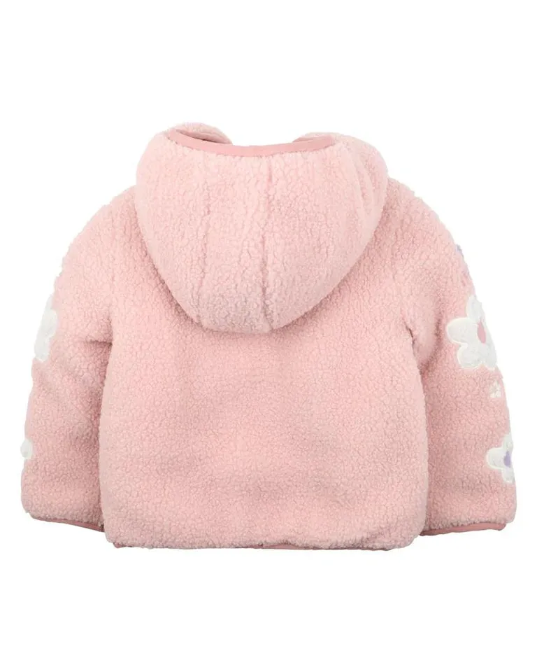 Fox & Finch FLOWER SHERPA JACKET 3-7 YRS