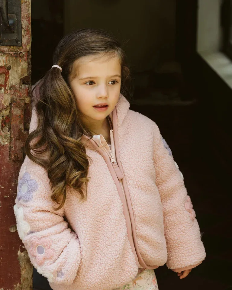 Fox & Finch FLOWER SHERPA JACKET 3-7 YRS