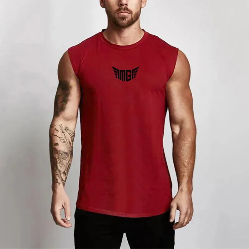 Funki Buys | Shirts | Men's Summer Gym Bodybuilding Tank Top