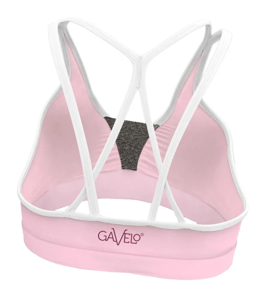 Gavelo Raspberry Swirl Sports Bra
