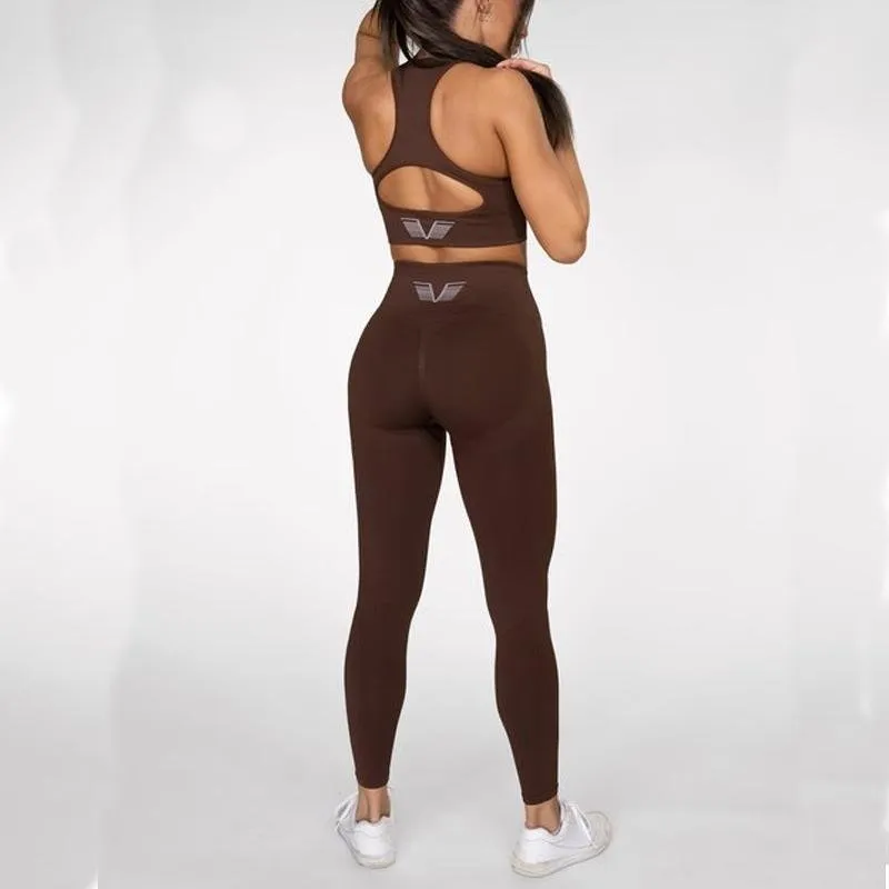 Gavelo Seamless Booster Leggings - Chicory Coffee