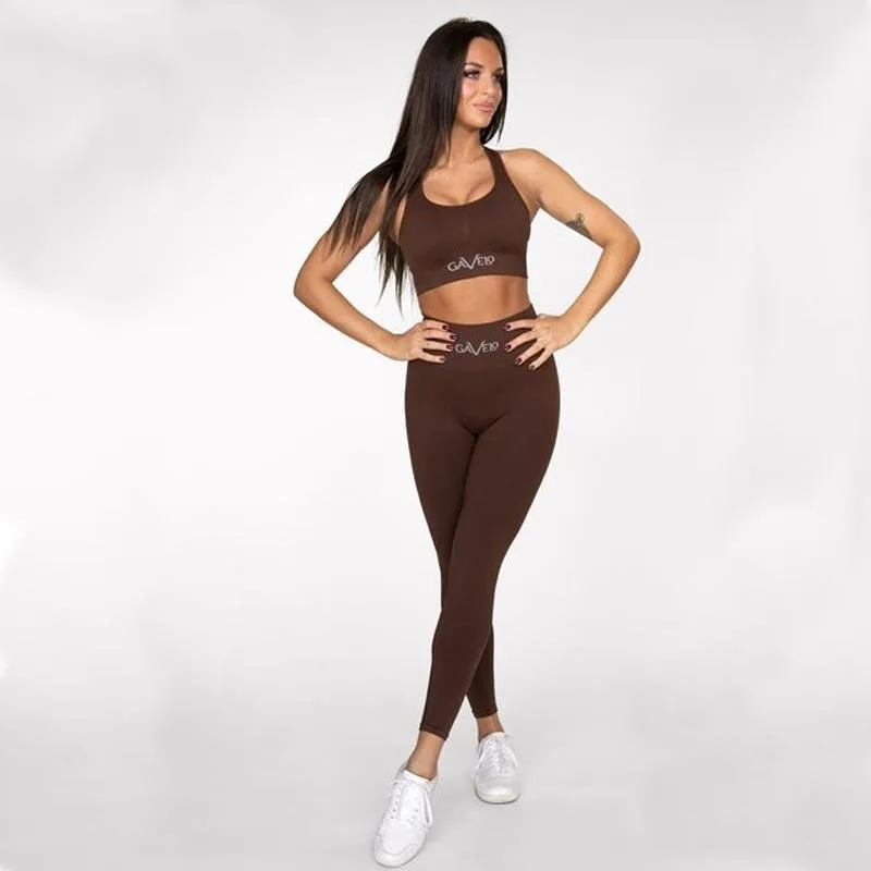 Gavelo Seamless Booster Leggings - Chicory Coffee