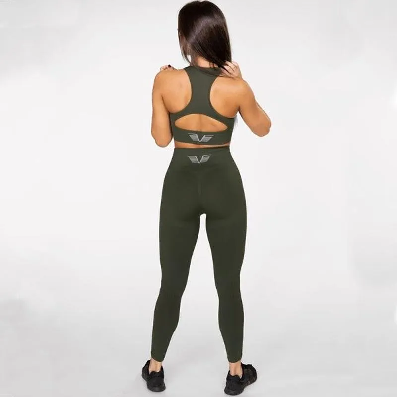Gavelo Seamless Booster Leggings - Forest Green