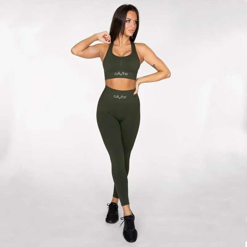 Gavelo Seamless Booster Leggings - Forest Green