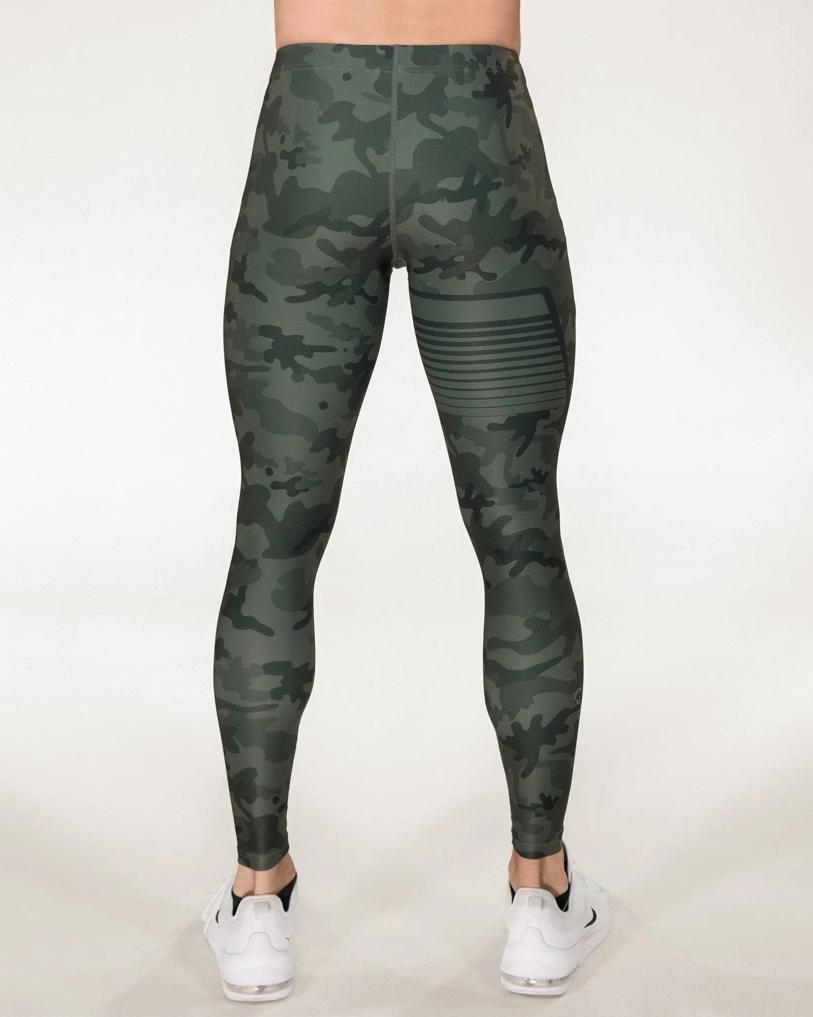 Gavelo Sniper Green Camo Compression Pants