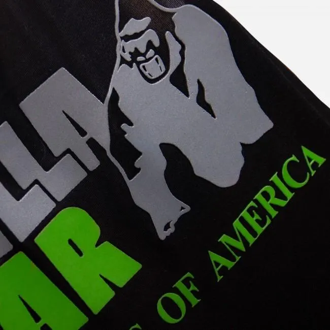 Gorilla Wear Nashville Tank Top - Black-Lime