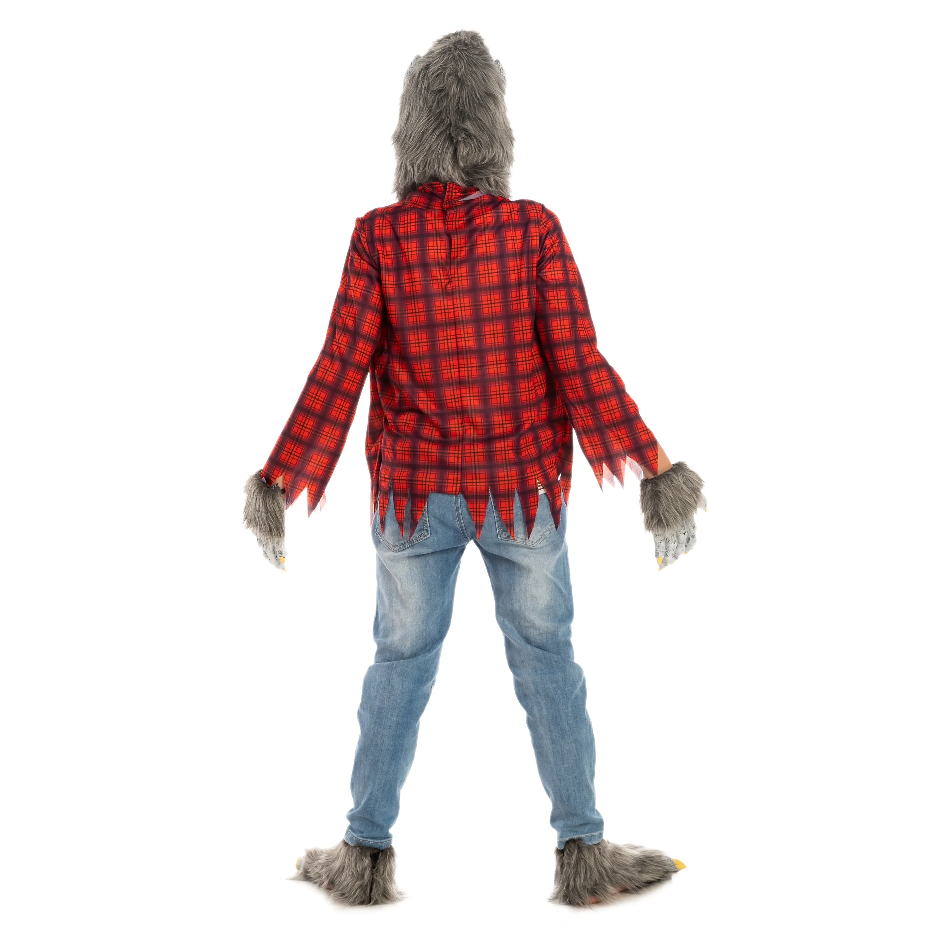Grey Werewolf Costume Cosplay - Child