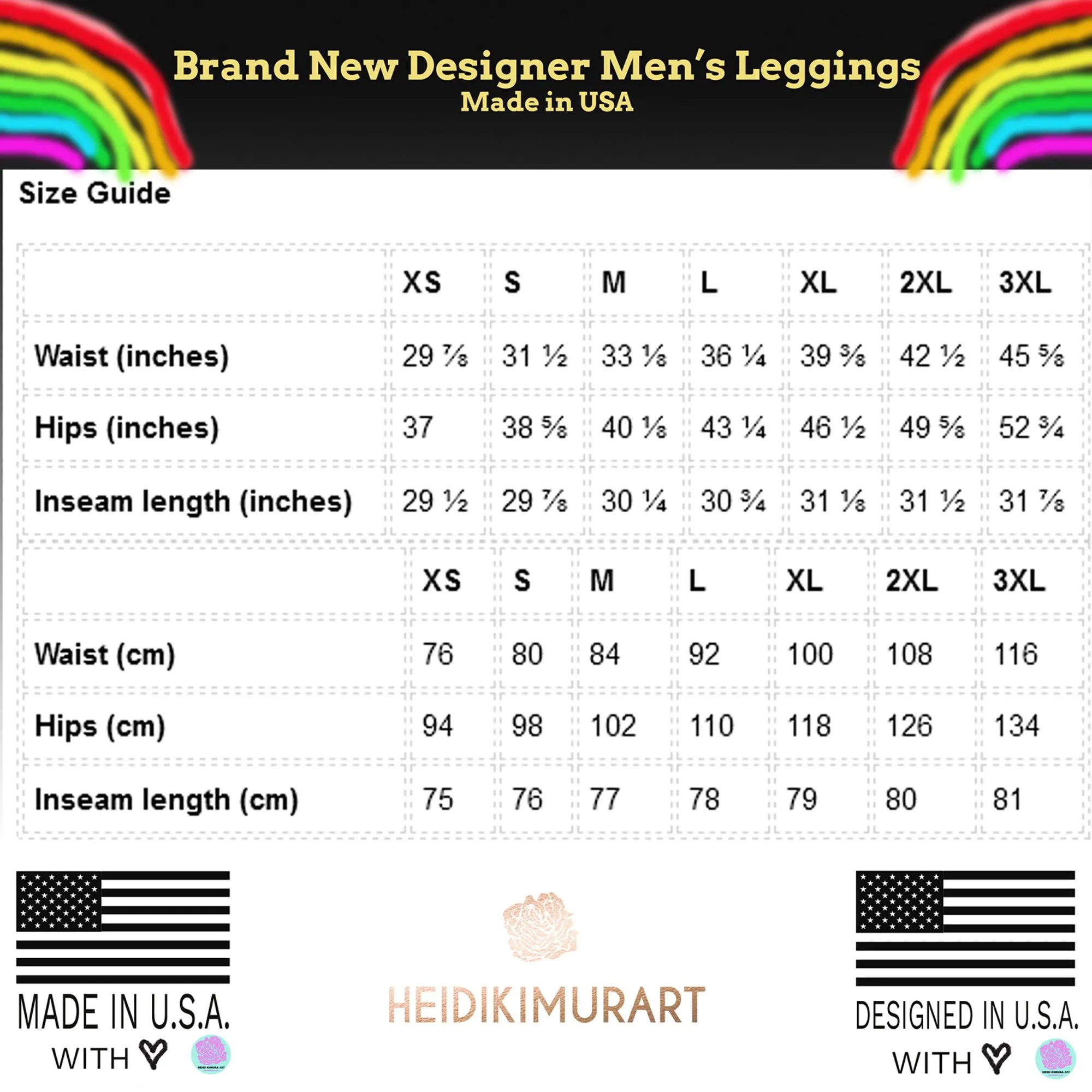 Grey White Abstract Best Meggings, Designer Abstract Running Tights For Men-Made in USA/EU/MX