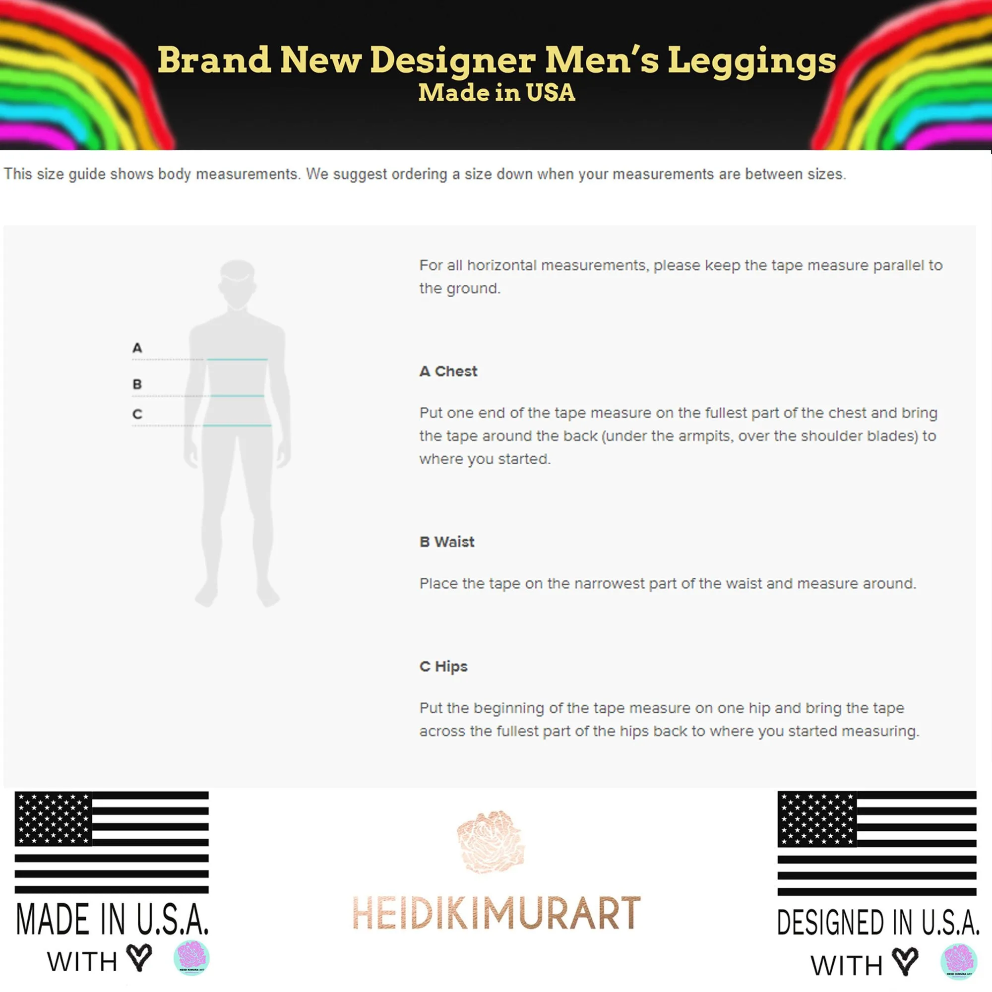 Grey White Abstract Best Meggings, Designer Abstract Running Tights For Men-Made in USA/EU/MX