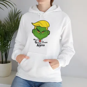 Grinch Christmas Hoodie - "Make Great XMAS Again" Unisex Heavy Blend™