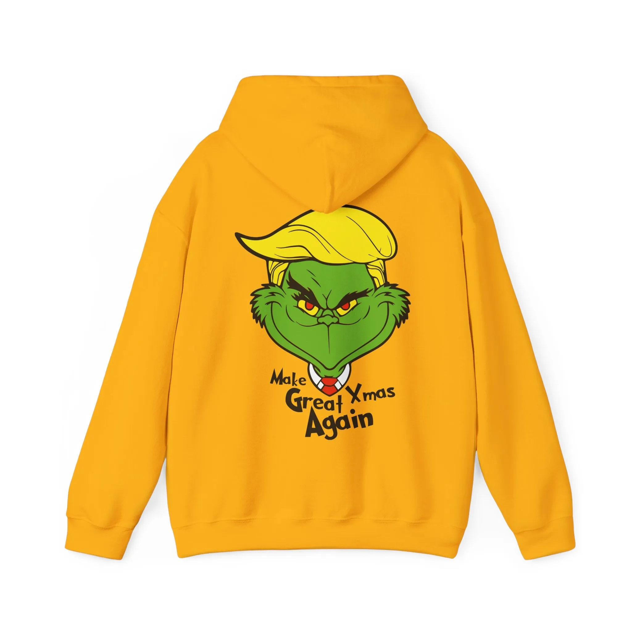 Grinch Christmas Hoodie - "Make Great XMAS Again" Unisex Heavy Blend™