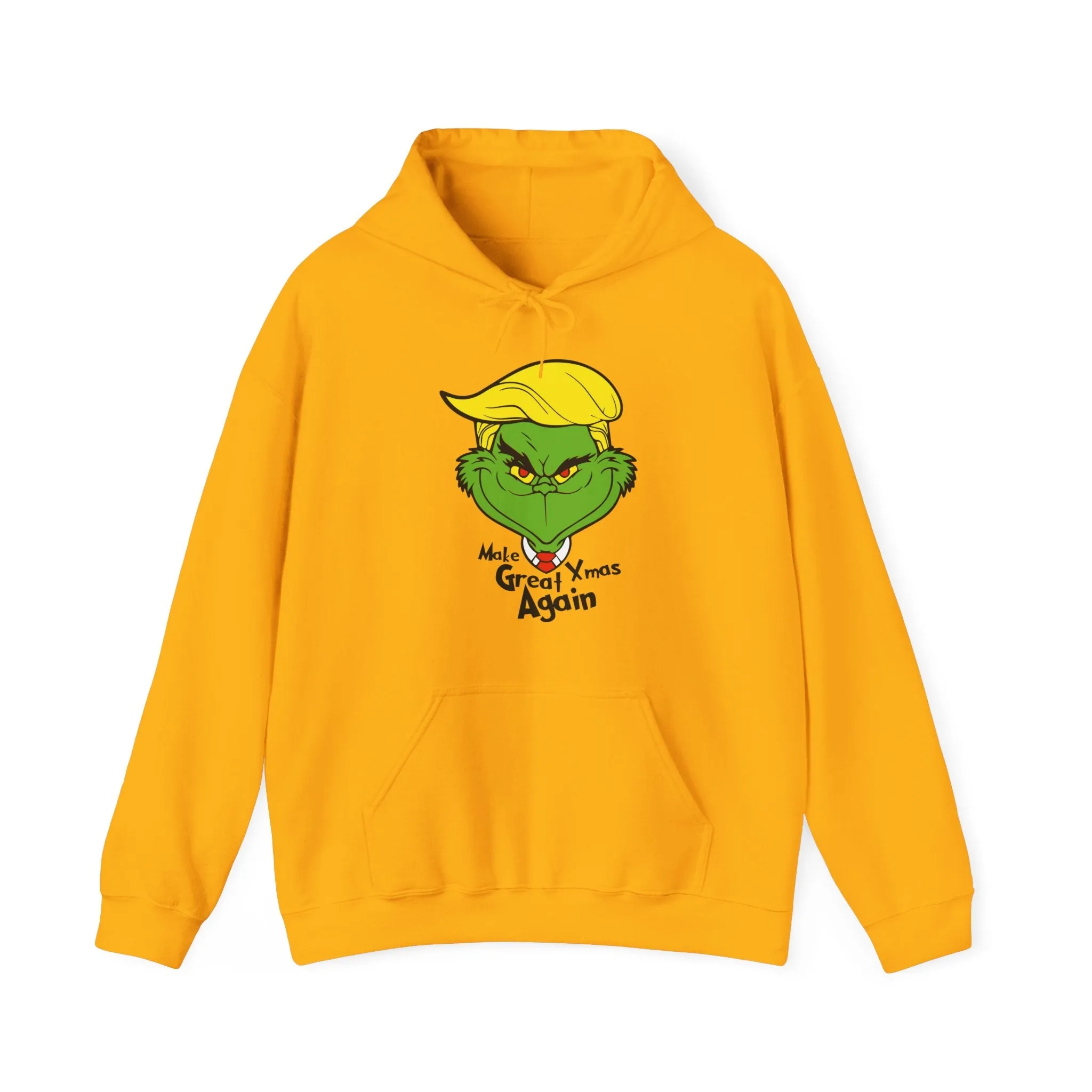 Grinch Christmas Hoodie - "Make Great XMAS Again" Unisex Heavy Blend™