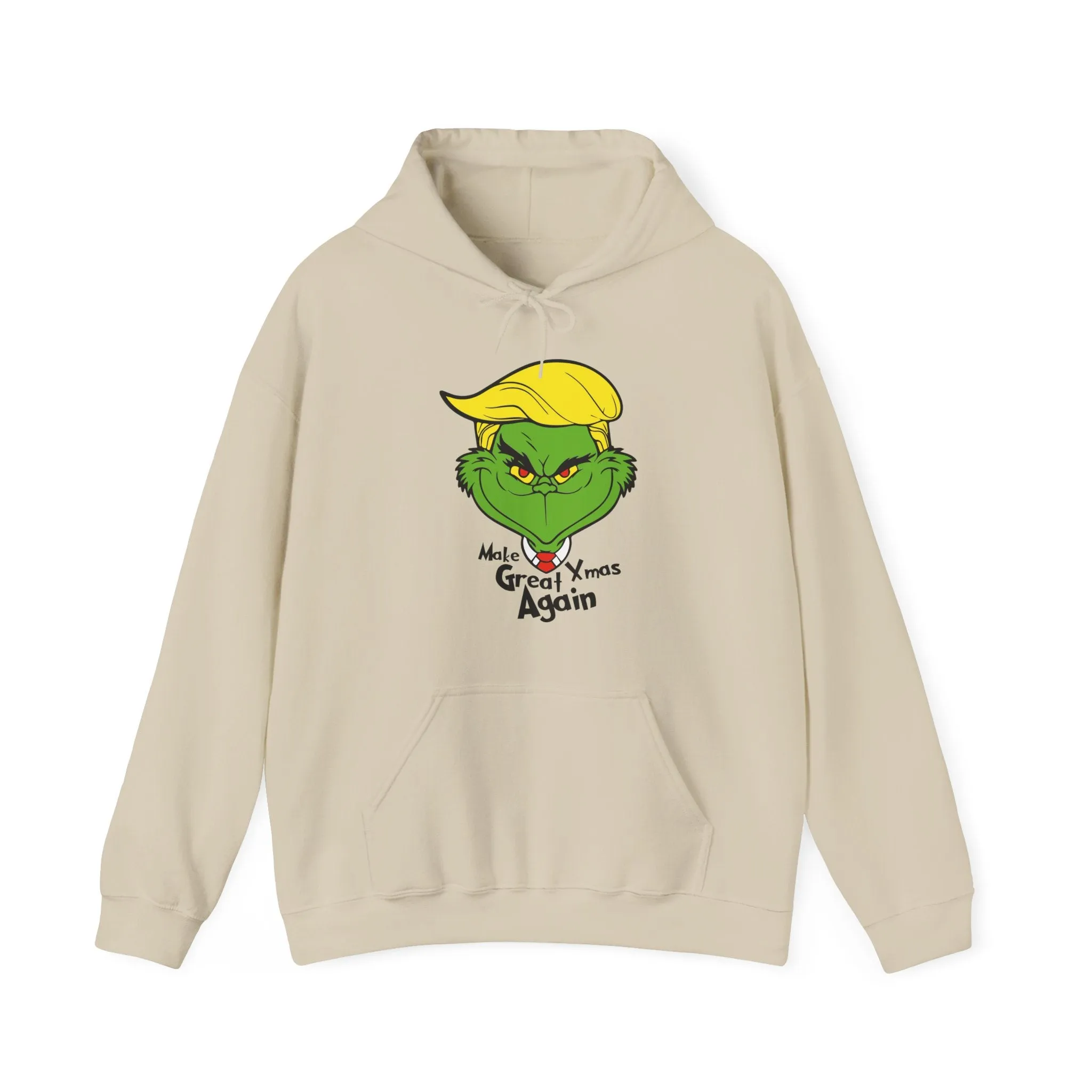 Grinch Christmas Hoodie - "Make Great XMAS Again" Unisex Heavy Blend™