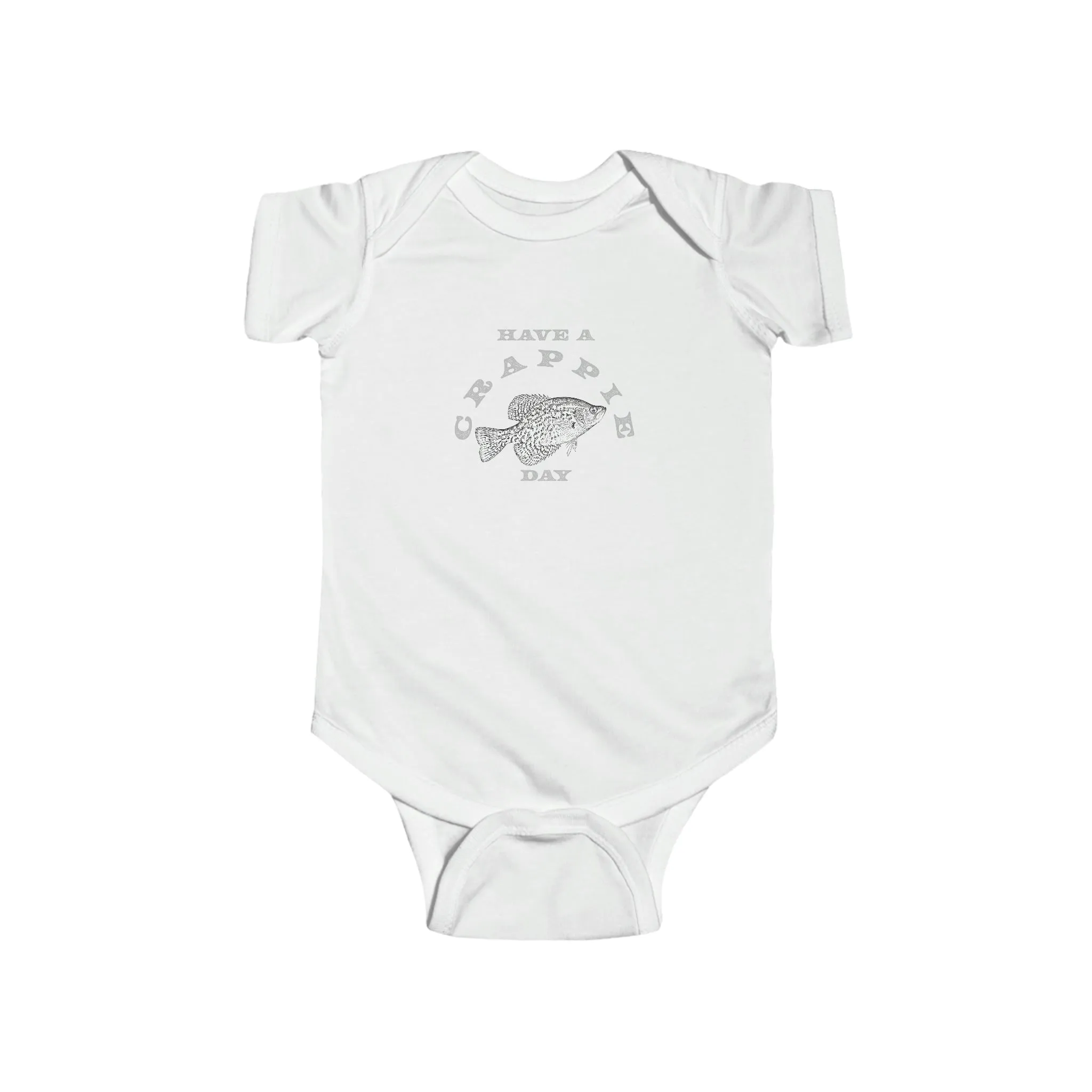Have A Crappie Day - Fishing -  Infant Fine Jersey Bodysuit