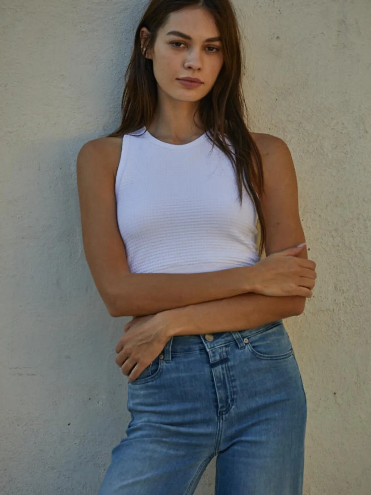 Headstart Cropped Brami - White