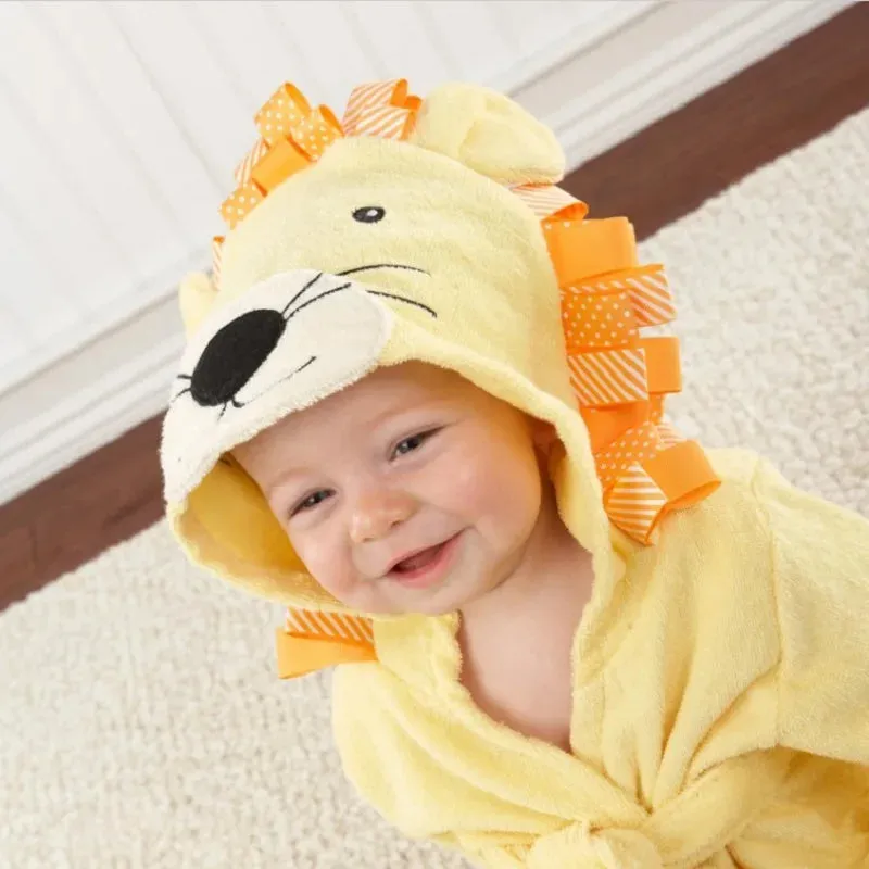Hooyi Princess Crown Children Bath Towel Newborn Blankets Baby Girl Bathrobe Hooded Bath Towels baby stuff Terry Pajamas Coat