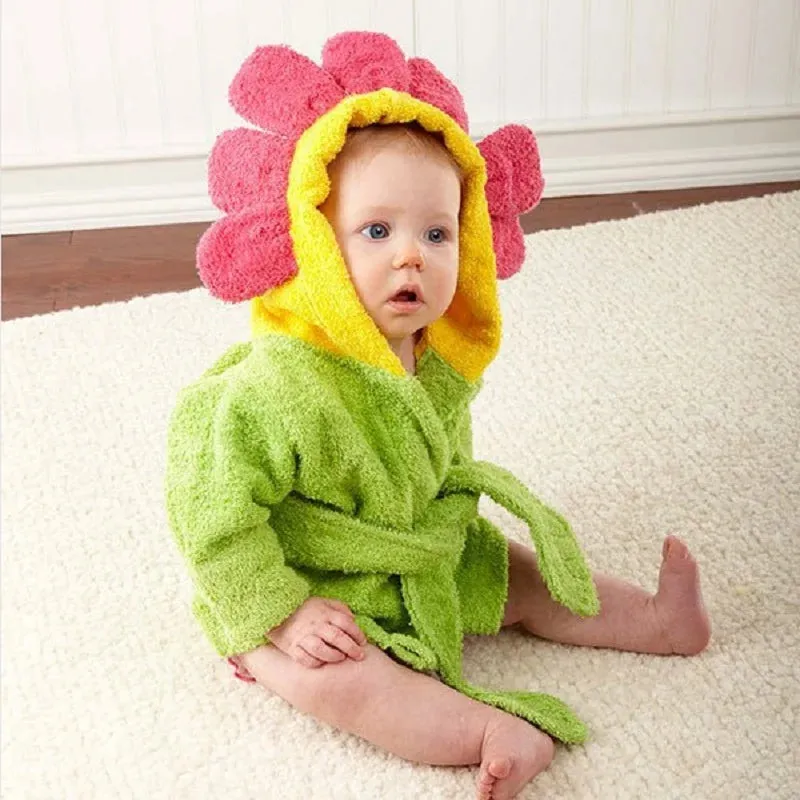Hooyi Princess Crown Children Bath Towel Newborn Blankets Baby Girl Bathrobe Hooded Bath Towels baby stuff Terry Pajamas Coat