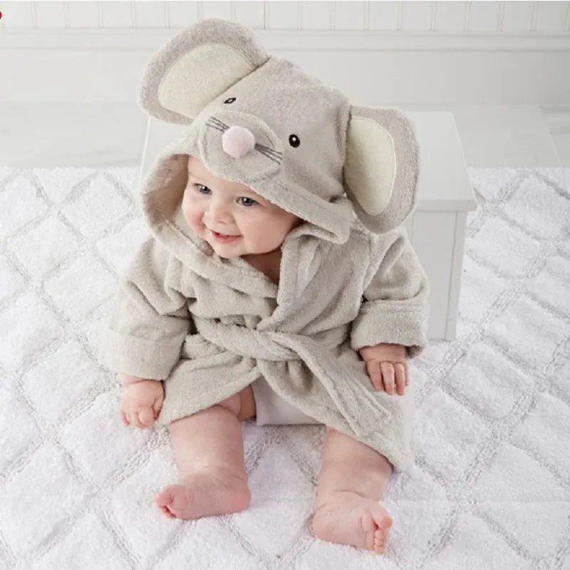 Hooyi Princess Crown Children Bath Towel Newborn Blankets Baby Girl Bathrobe Hooded Bath Towels baby stuff Terry Pajamas Coat