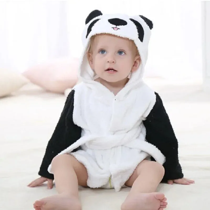 Hooyi Princess Crown Children Bath Towel Newborn Blankets Baby Girl Bathrobe Hooded Bath Towels baby stuff Terry Pajamas Coat
