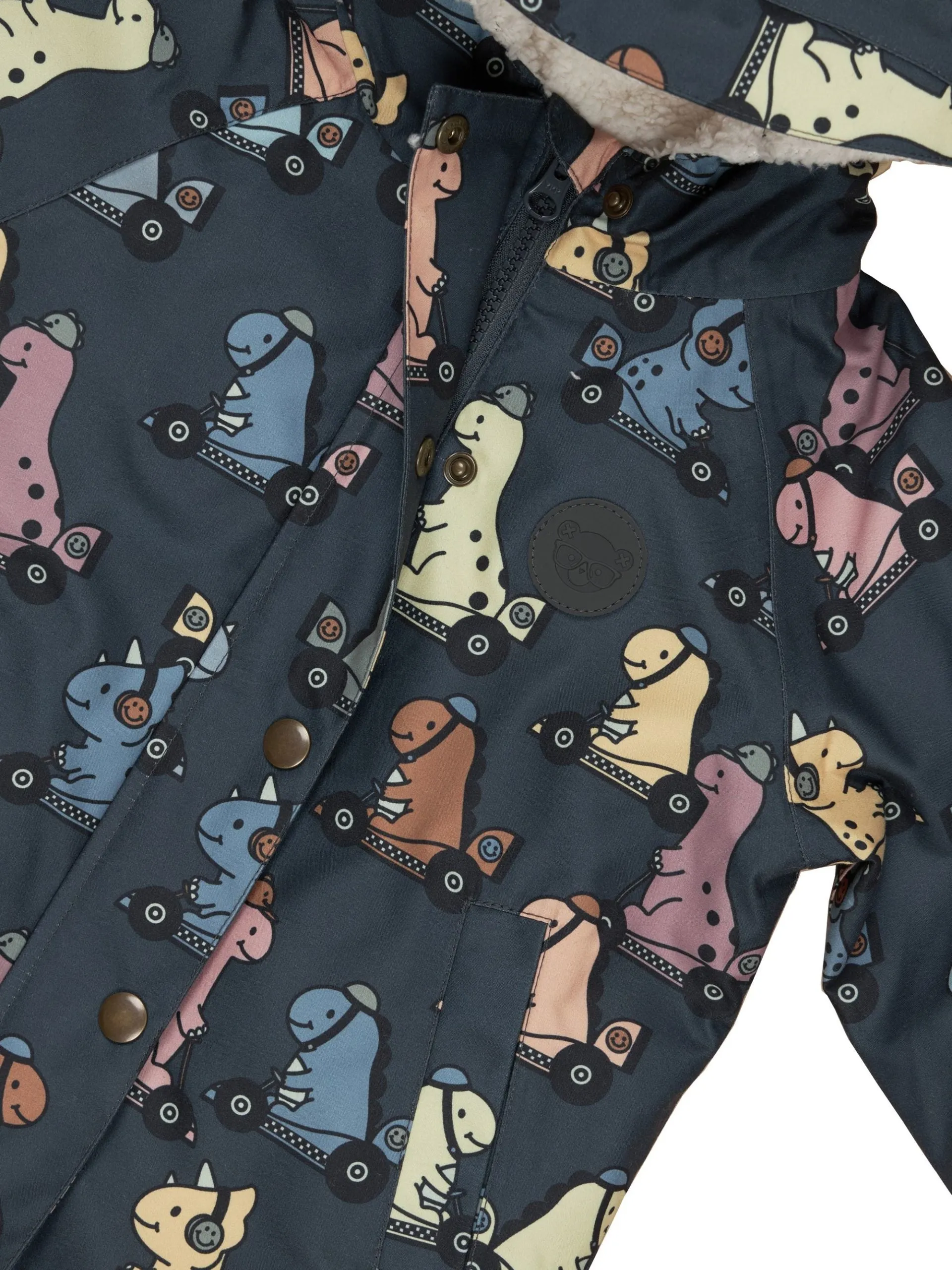 Huxbaby Dino Racer Raincoat **FINAL SALE**