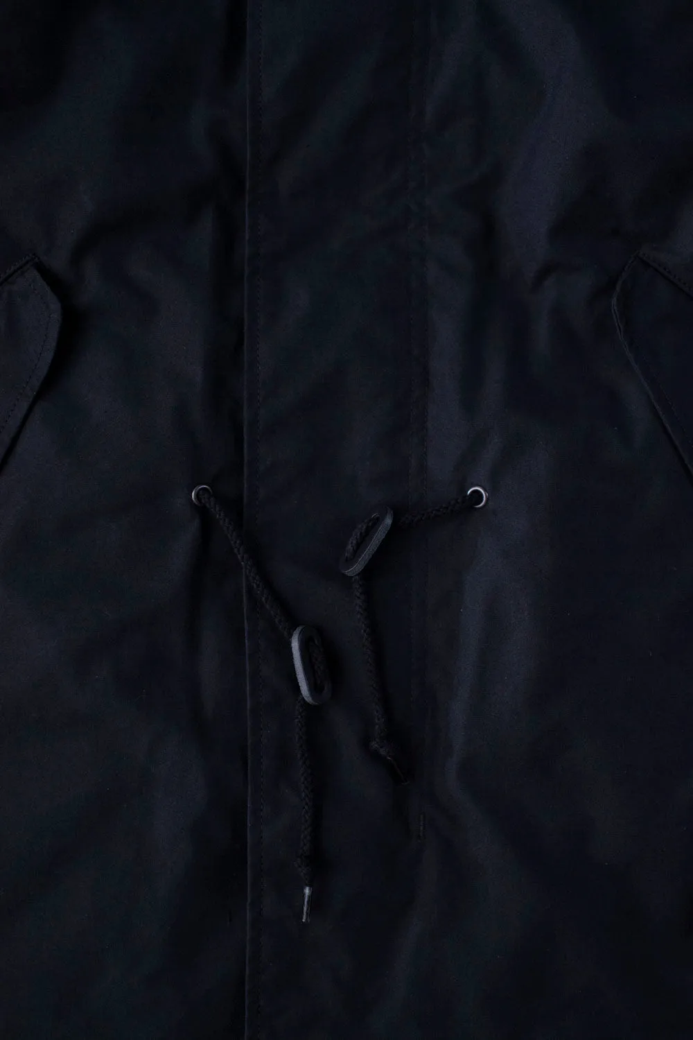 IHM-38-BLK - 5oz Quilted Lining M-51 Type Field Coat - Black