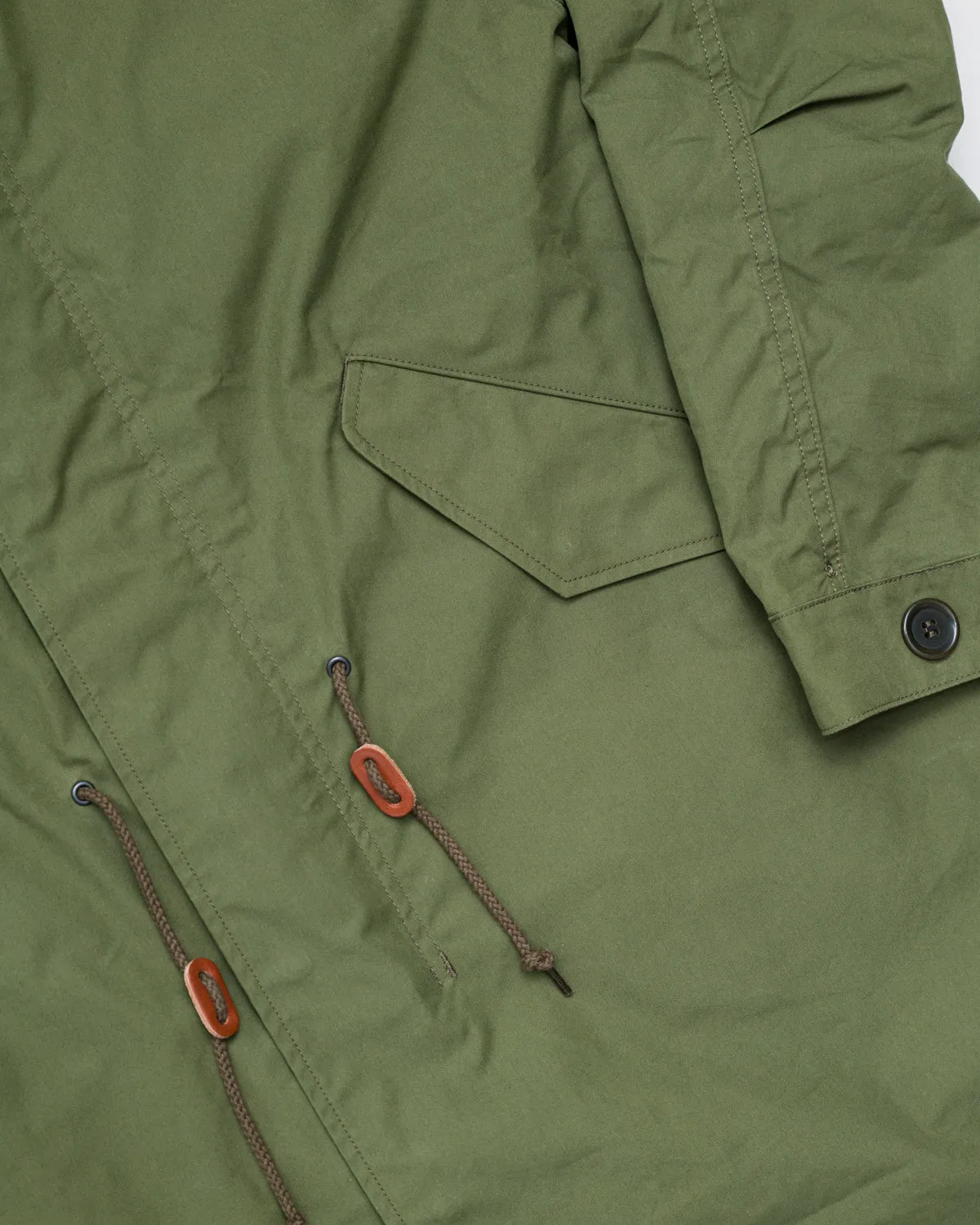 IHM-38-OLV - 5oz Quilted Lining M-51 Type Field Coat - Olive